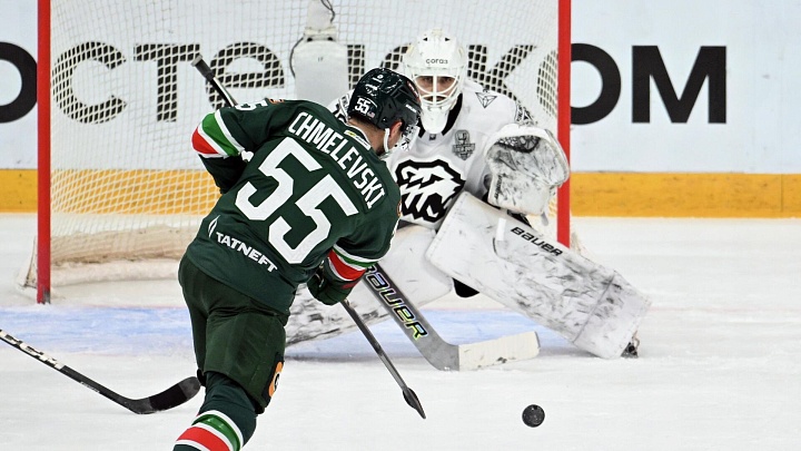 "Ак Барс" в овертайме обыграл "Трактор" в первом матче серии плей-офф КХЛ